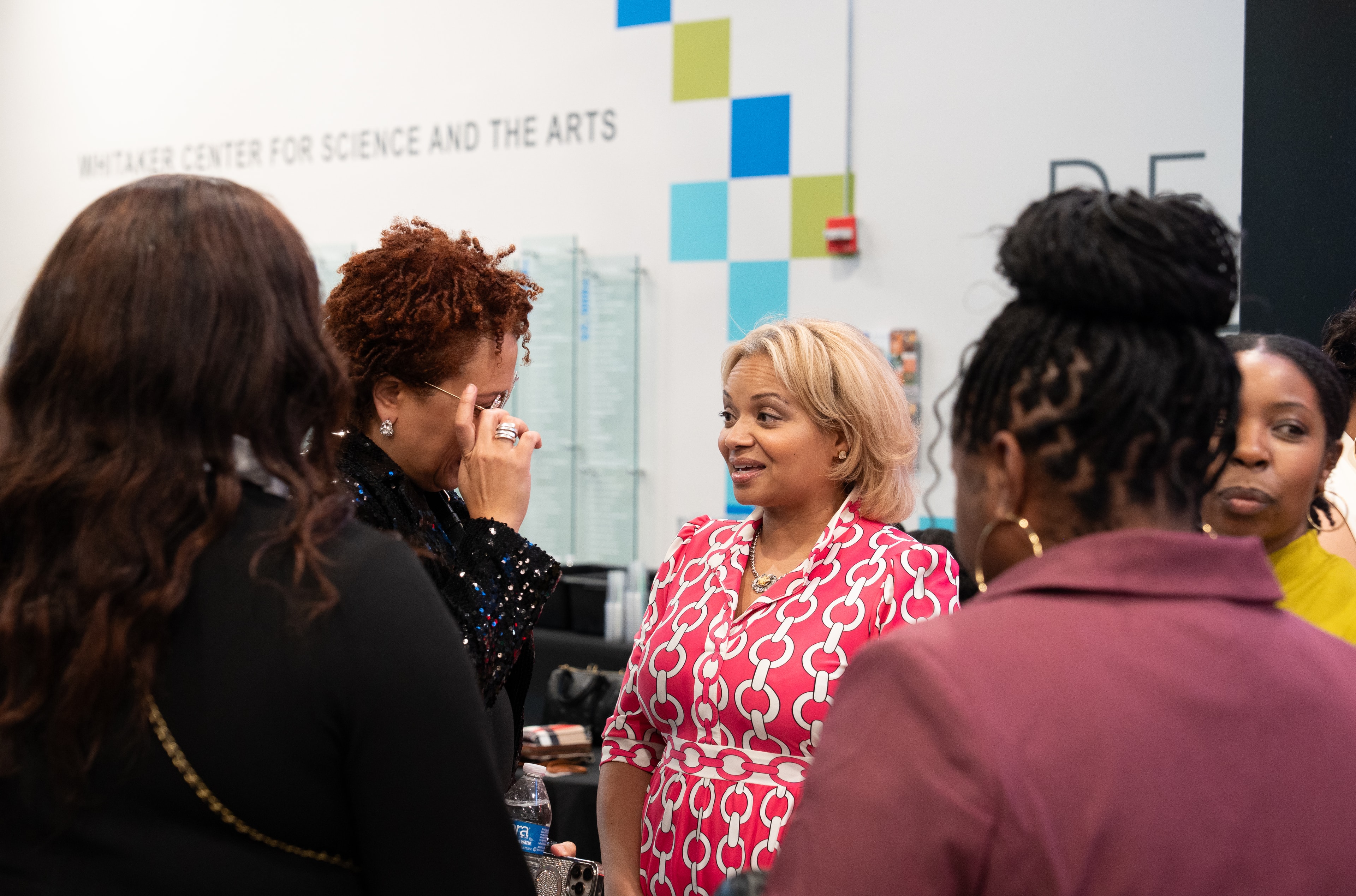 Networking at the Whitaker Center during Black Maternal Health Week 2026