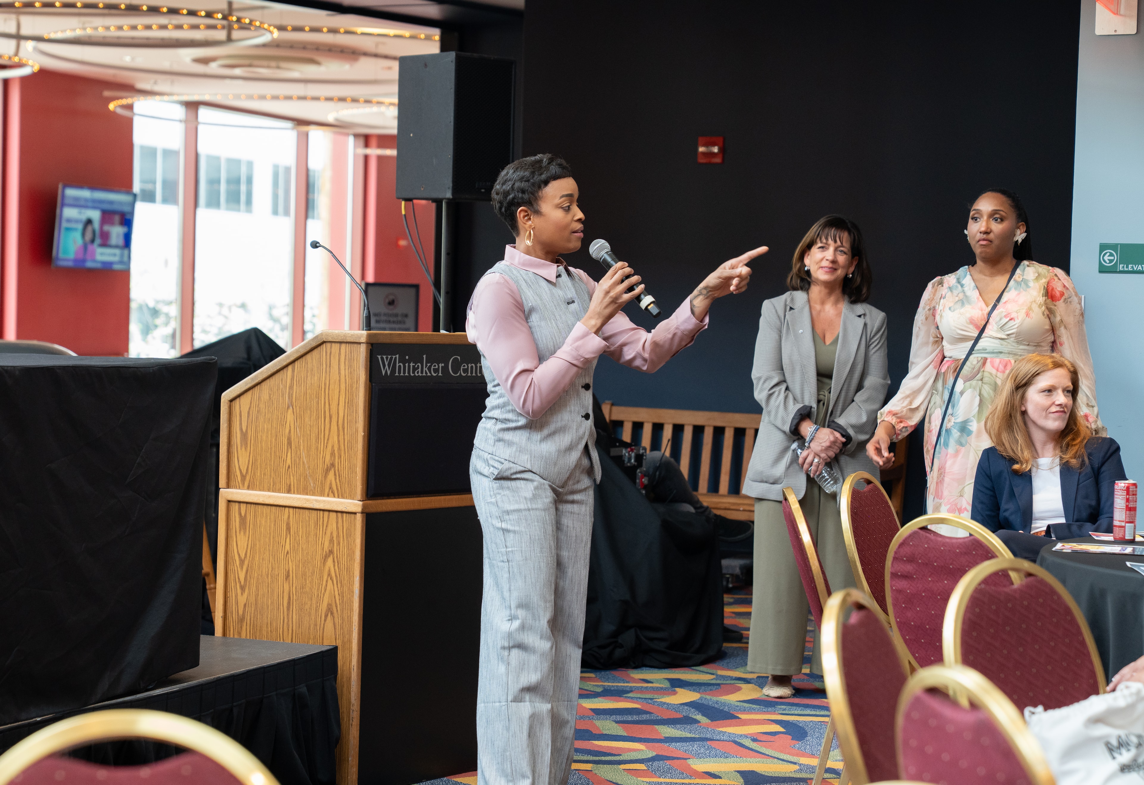 Speakers at the Whitaker Center during Black Maternal Health Week 2026